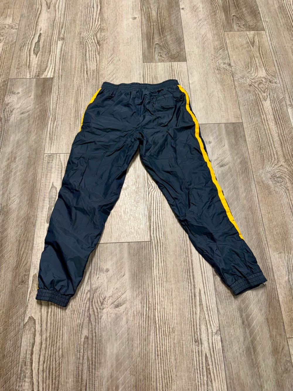 Vintage US. NAVY PHYSICAL TRAINING UNIFORM PANTS track suit lined military M - Picture 4 of 6
